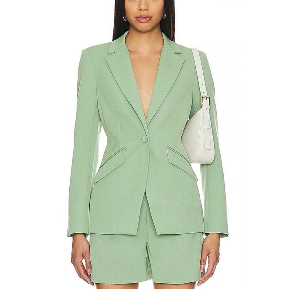 Favorite Daughter Basil Green XL The Favorite Blazer Size Fitted Business Casual